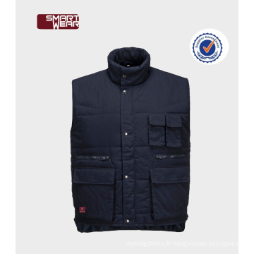 Gilet de sécurité de gilet de travail d&#39;hiver de qualité supérieure